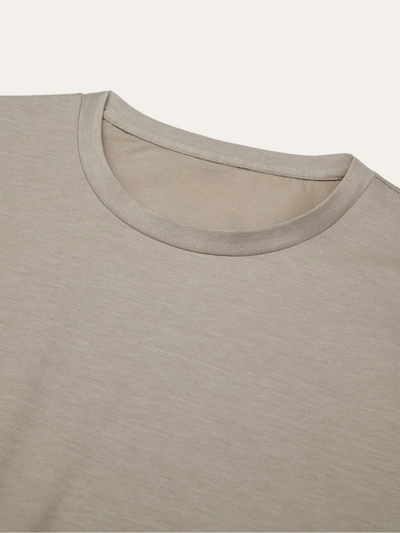 Signatur Supima T-shirt – Taupe