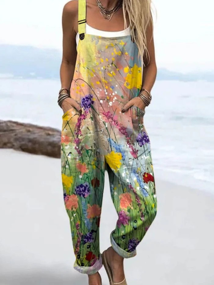 Kajakøbenhavn | Jumpsuit med vintage blomsterprint