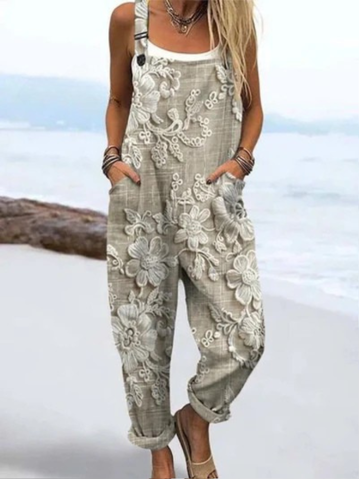 Kajakøbenhavn  | Jumpsuit med vintage blomsterprint