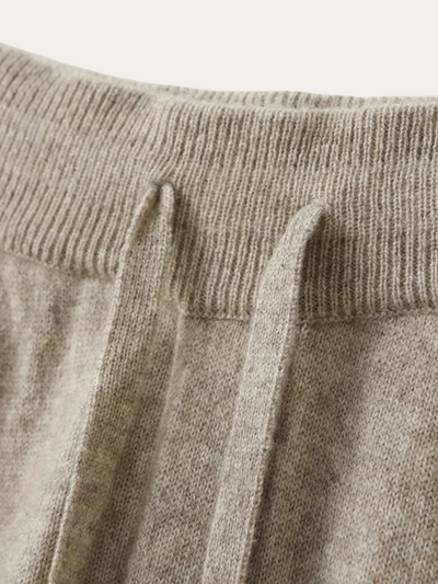 Forfinet Cashmere Bukser – Beige
