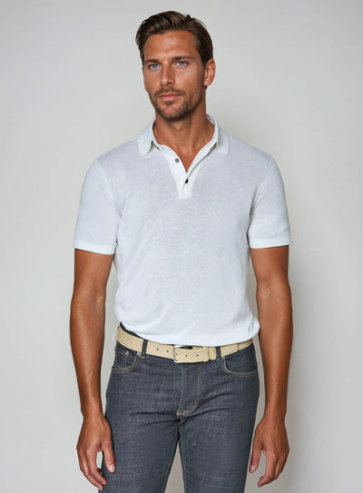 Premium Polo Shirt - Hvid