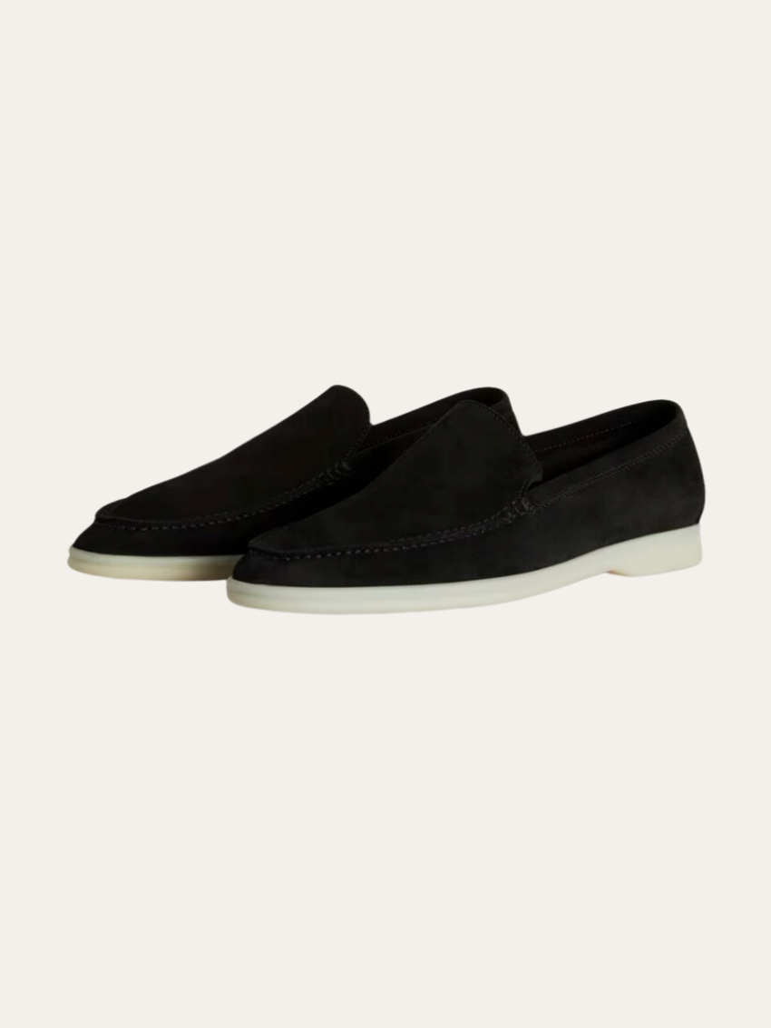 Forfinet Suede Loafers – Sort