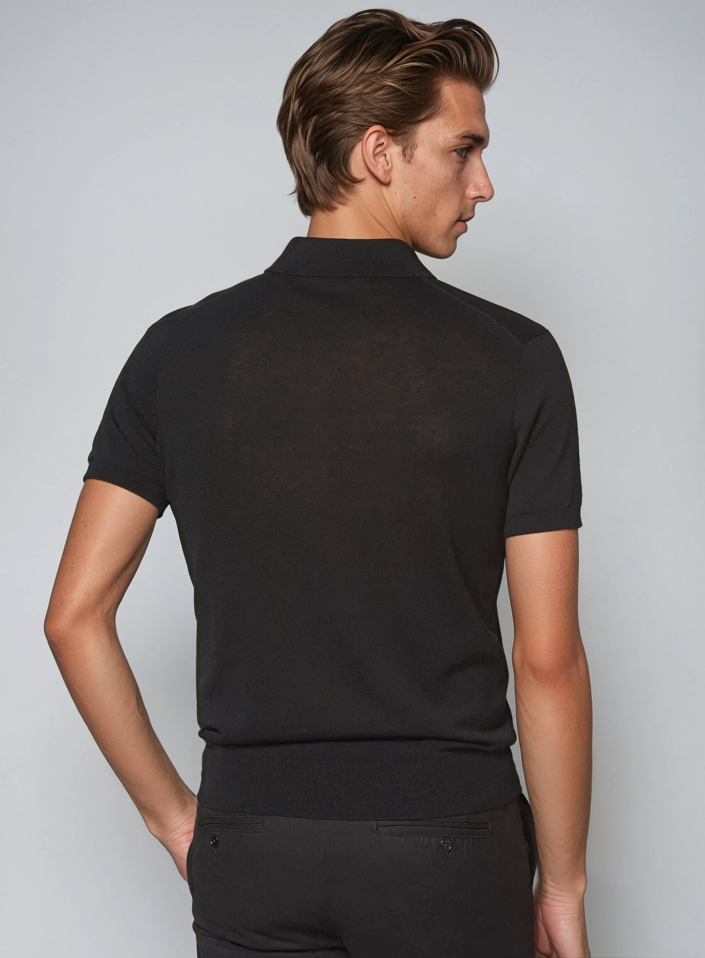 Premium Polo Shirt - Sort