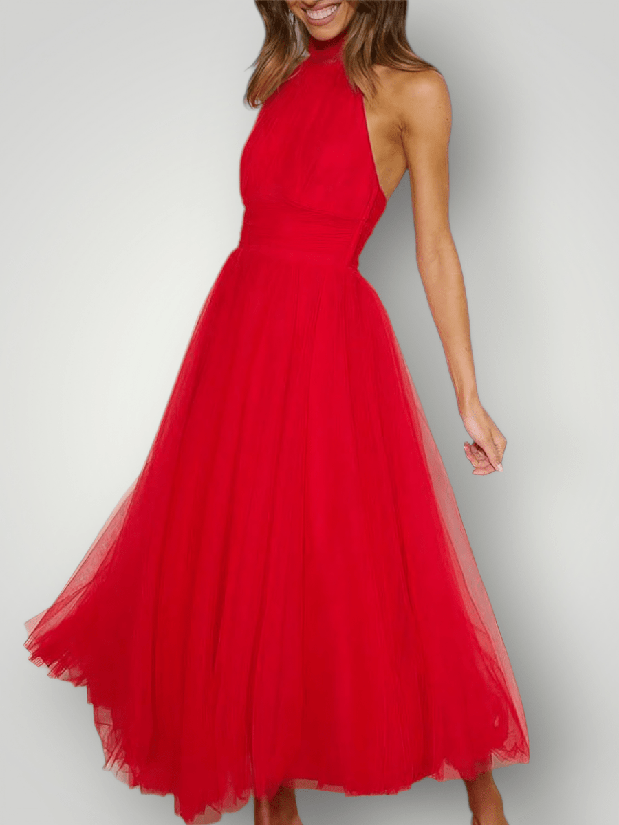 AMARA | HALTER MAXI-KJOLLE