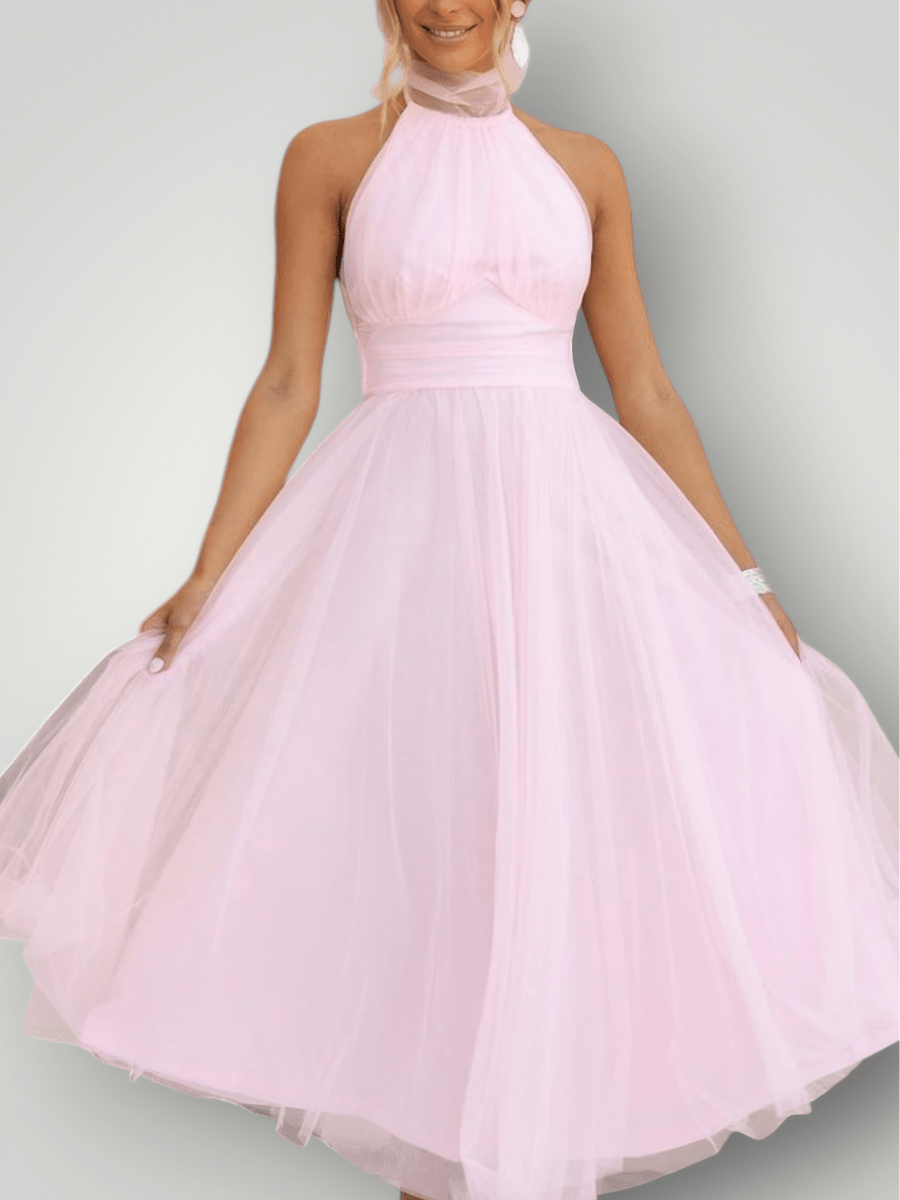 AMARA | HALTER MAXI-KJOLLE