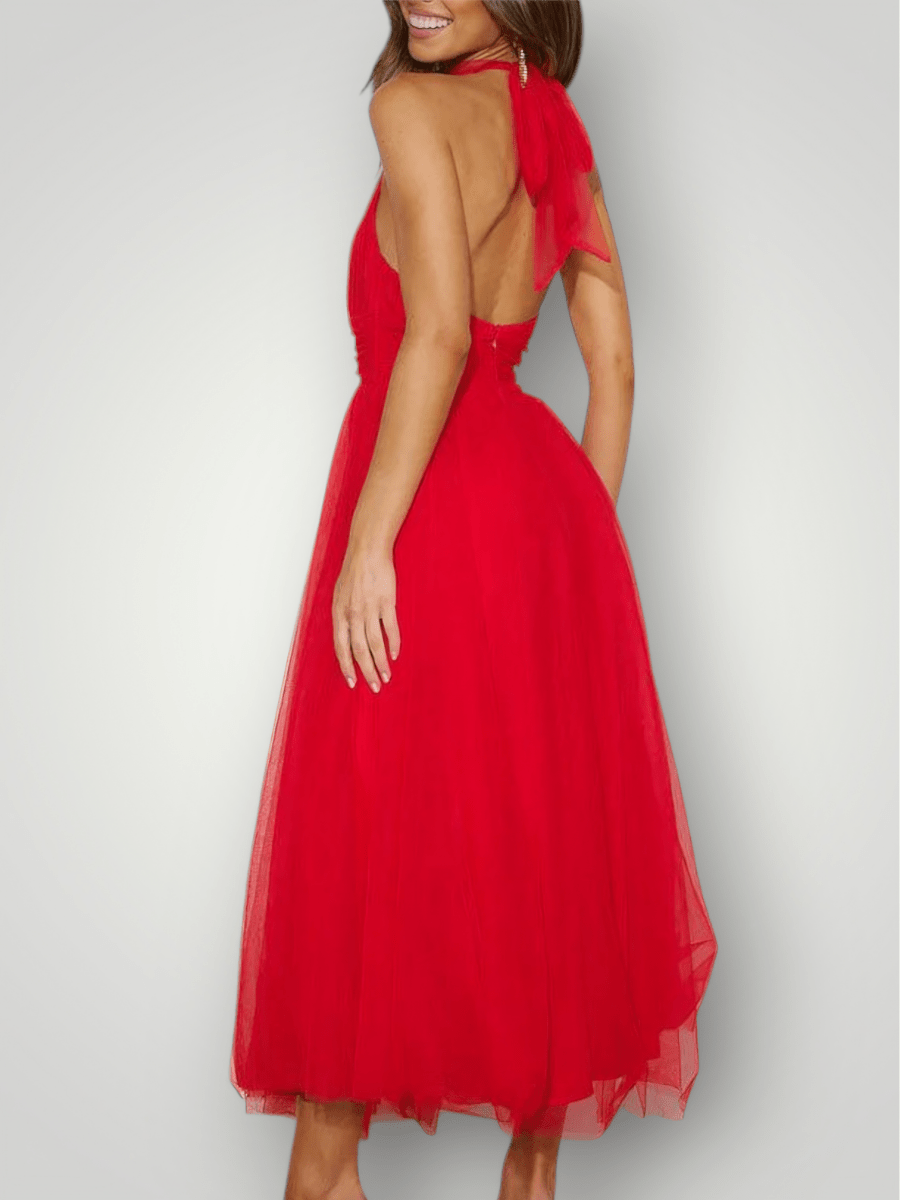 AMARA | HALTER MAXI-KJOLLE