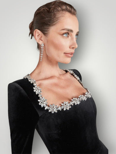 BRITNEY | FLØYELSKJOLE