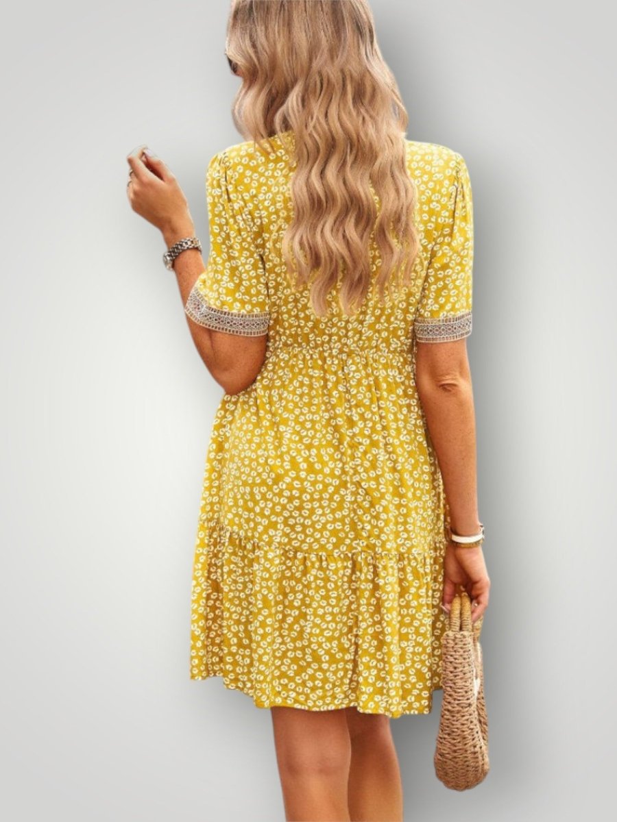 CARLA | BLOMSTRET KJOLE