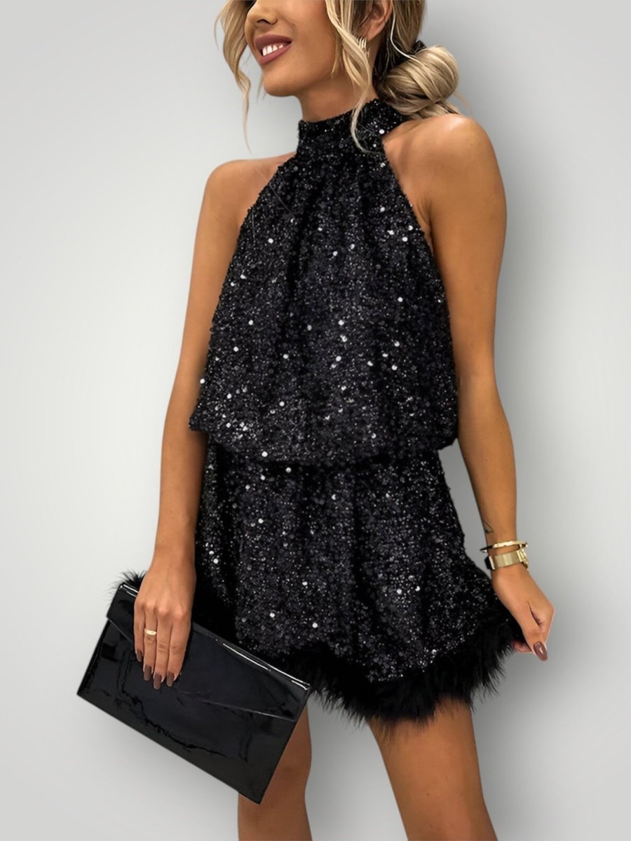 CAROLINA | ELEGANT PALJETTKJOLE