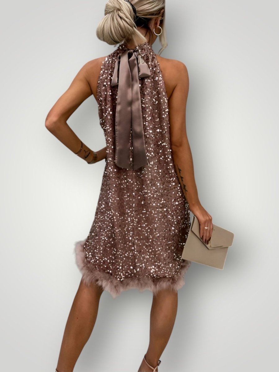 CAROLINA | ELEGANT PALJETTKJOLE