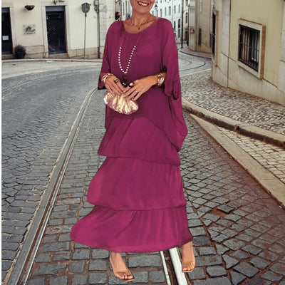 Ebba™ - Ledig kjole luftig elegance