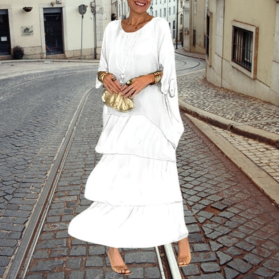 Ebba™ - Ledig kjole luftig elegance