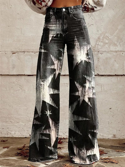 Anika™ - Høj Talje Bred Ben Bukser