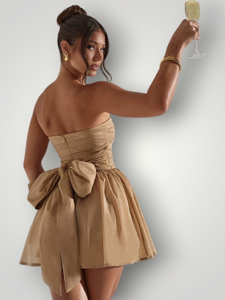 DAVON | MINI GLITTERKJOLE