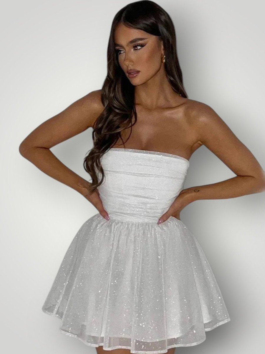 DAVON | MINI GLITTERKJOLE