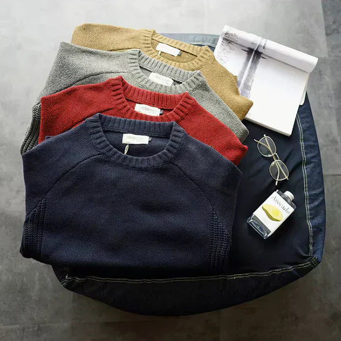 Jacob | Vinter Strik Sweatshirt