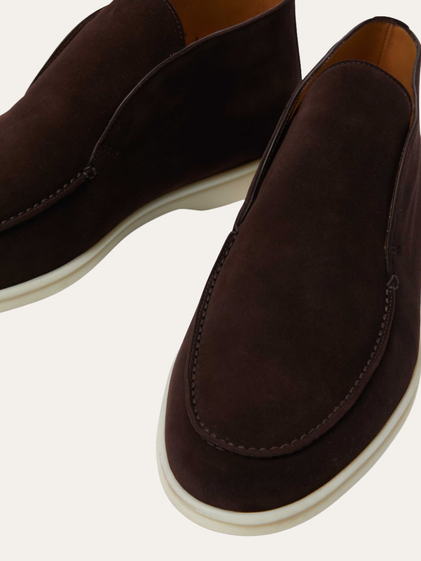Suedes City Loafers - Mørkebrun