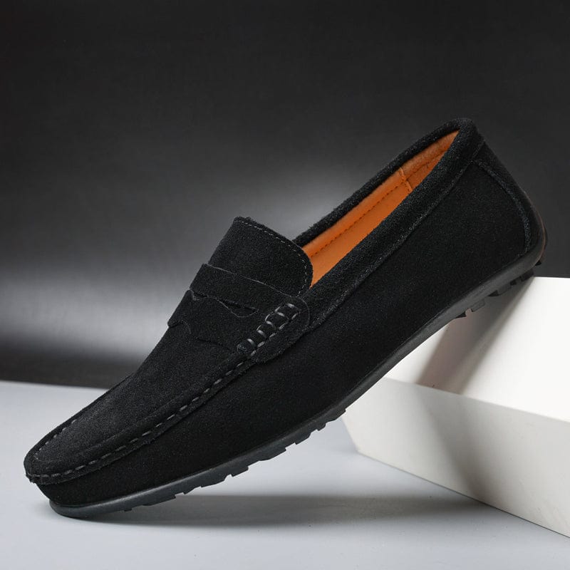 Andreas™ – Loafers i ruskind