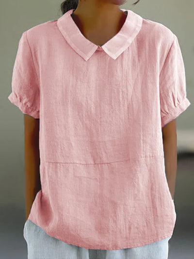 Amalie | Komfortabel bluse med krave