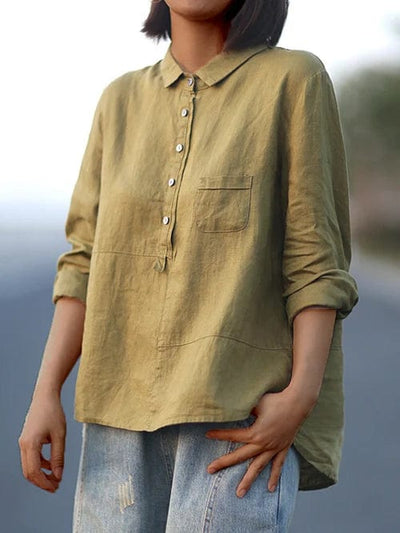 Elvie™ - Linnedbluse