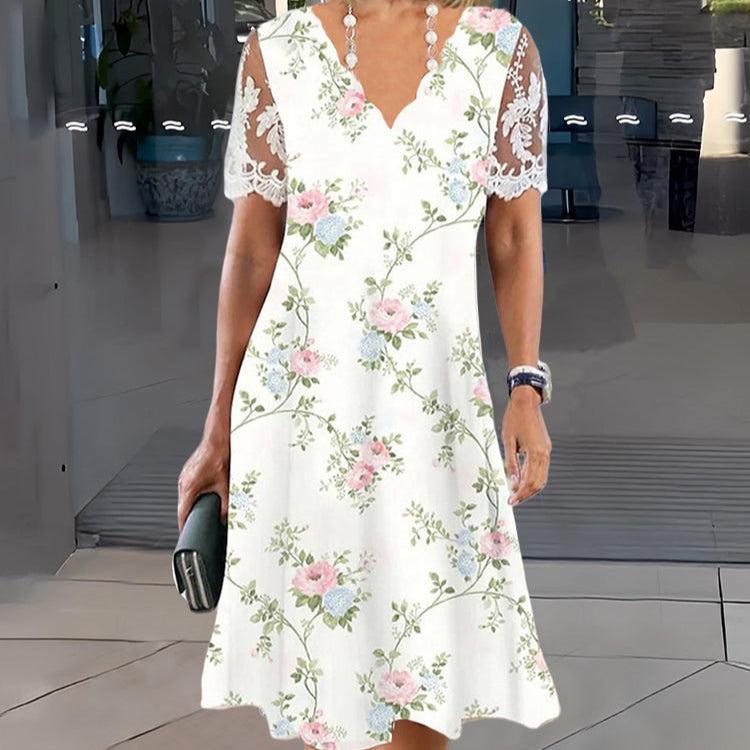 Diana | V-Hals Mini Kjole