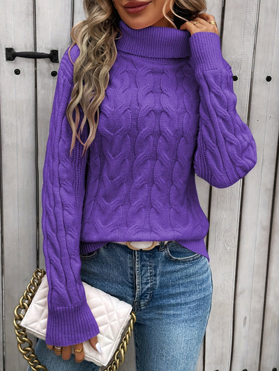 Louise | Turtleneck Striktrøje