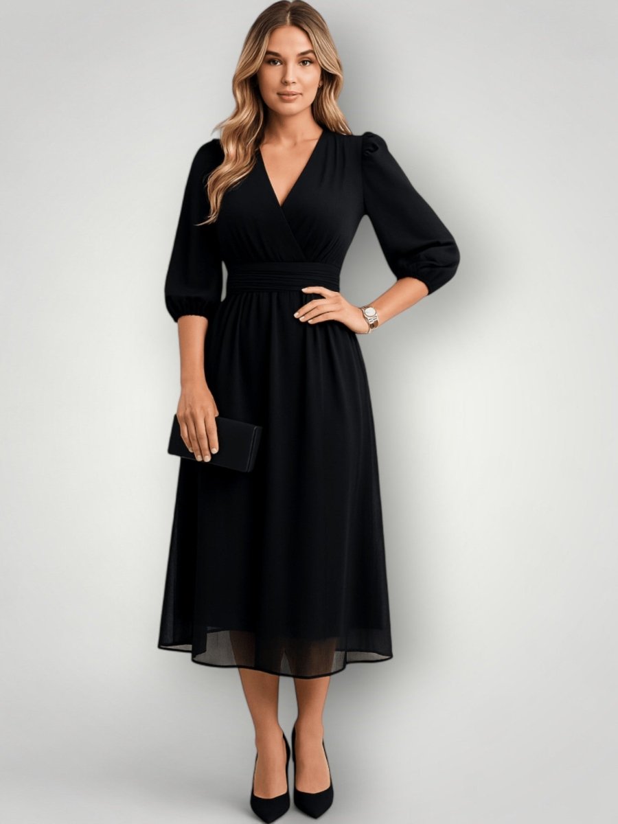 FAY | ELEGANT CHIFFONKJOLLE