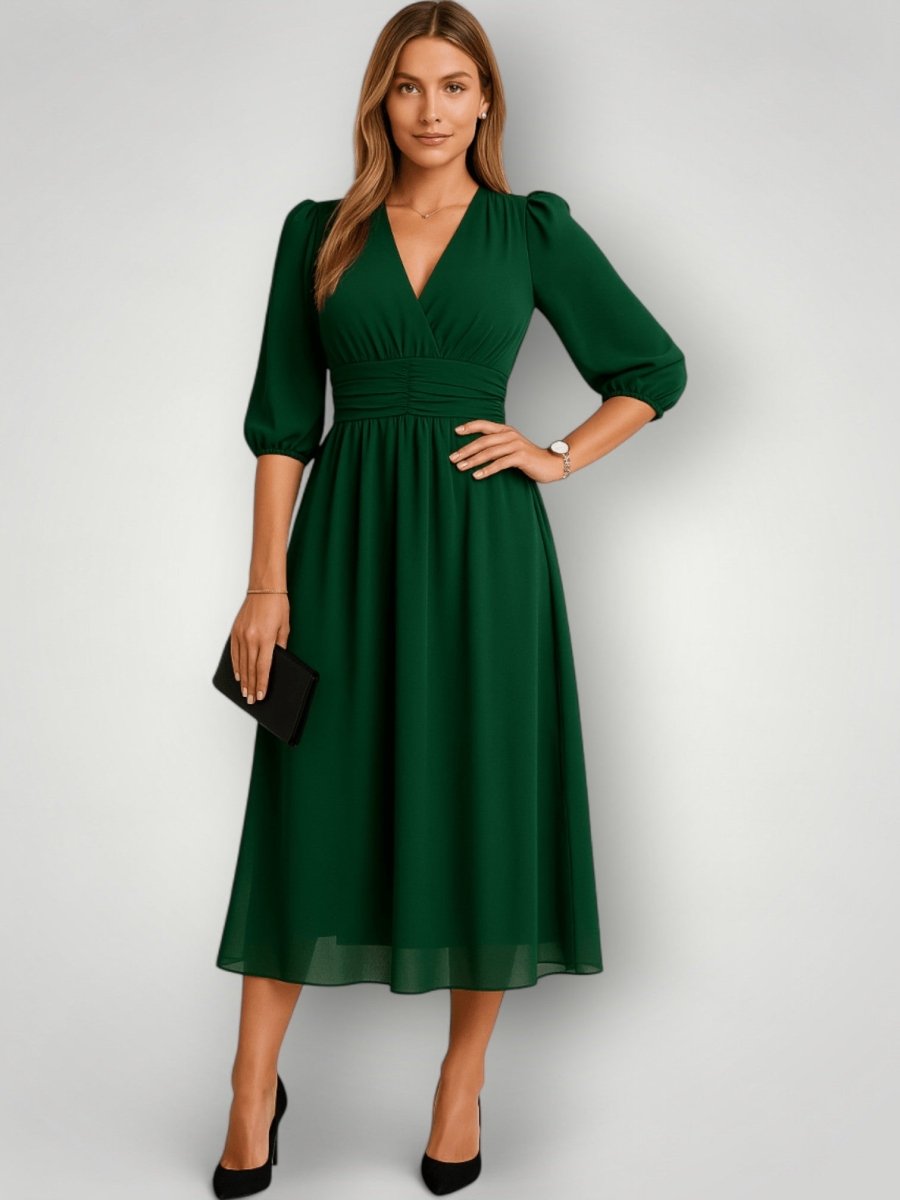 FAY | ELEGANT CHIFFONKJOLLE