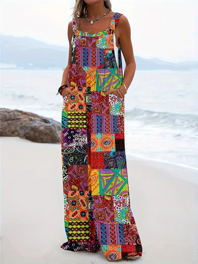 Novi™ |  Jumpsuit med farveblokke