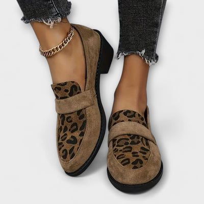 Karla™ | Elegante sko med leopardprint