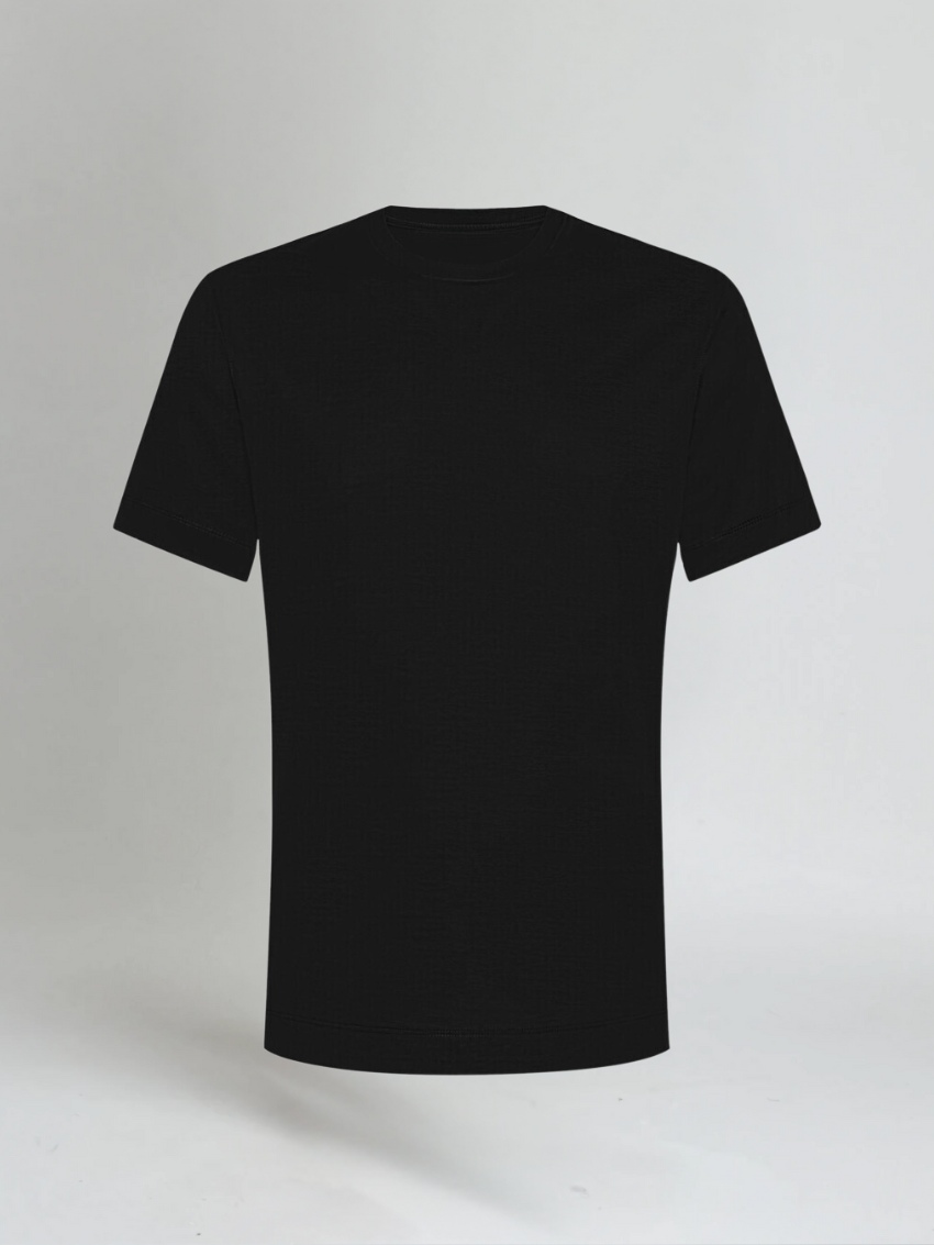 Signature Supima T-shirt – Profond Sort