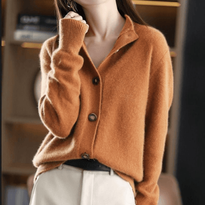 Anny™ - Luksuriøs Cashmere Strikket Cardigan
