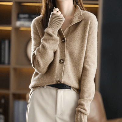 Anny™ - Luksuriøs Cashmere Strikket Cardigan