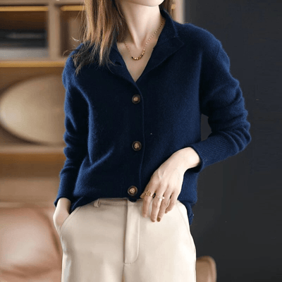 Anny™ - Luksuriøs Cashmere Strikket Cardigan