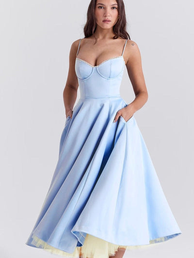 Julia™ | Stilfulde Mademoiselle Kjole