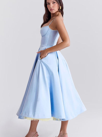 Julia™ | Stilfulde Mademoiselle Kjole