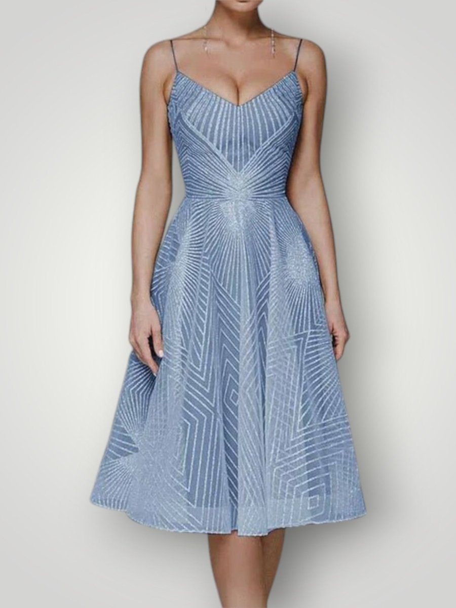 LARA | ÅBEN RYG ELEGANT KJOLE