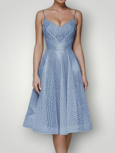 LARA | ÅBEN RYG ELEGANT KJOLE