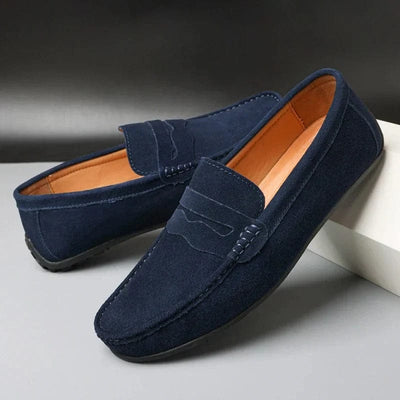 Andreas™ – Loafers i ruskind