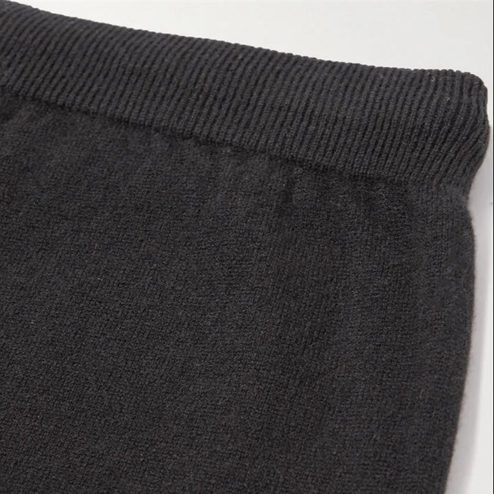 Håndlavede Cashmere Bukser – Marineblå