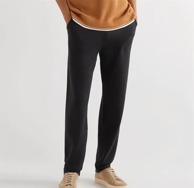 Håndlavede Cashmere Bukser – Marineblå