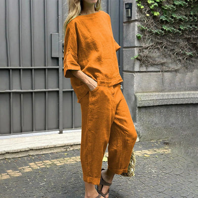 Mima™ - Sæt i bomuld og hør