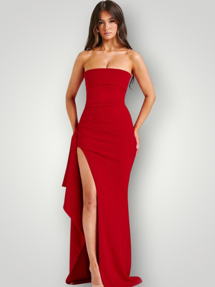 STACY | STRAPLESS MAXI KJOLLE