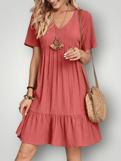 VIVIENNE | V-HALS SOMMERKJOLLE