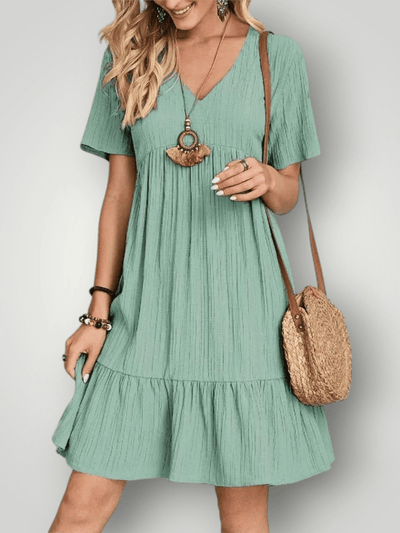 VIVIENNE | V-HALS SOMMERKJOLLE