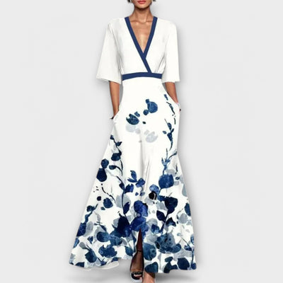 Charlotte - Elegant Ærmedesign Kjole til Damer